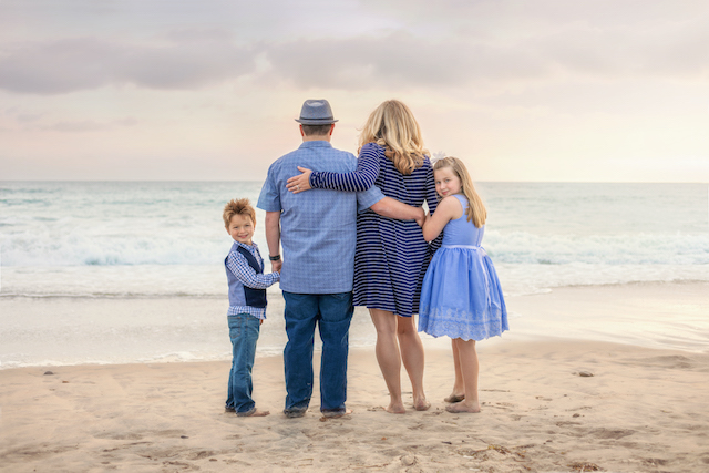 Family Portrait on the Beach