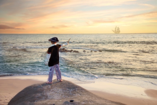 Pirate photo shoot in San Diego