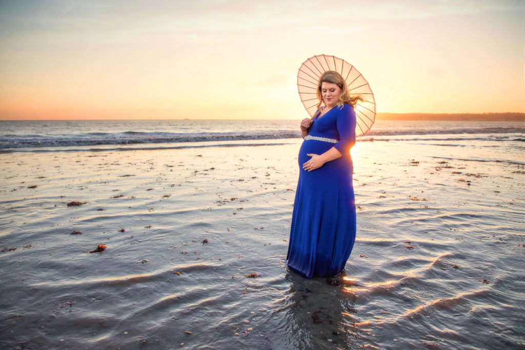 San Diego Beach Maternity Photographer