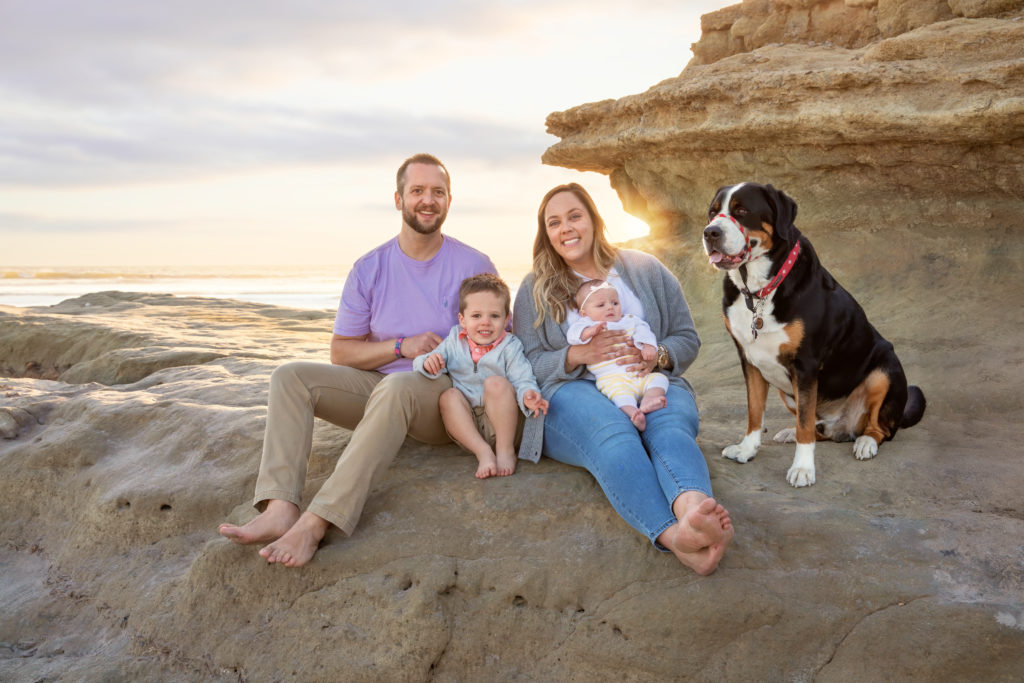 San Diego Beach Family Photo Session
