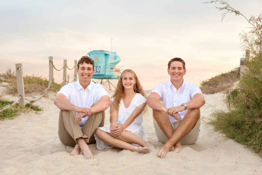 San Diego Beach Family Photo Session